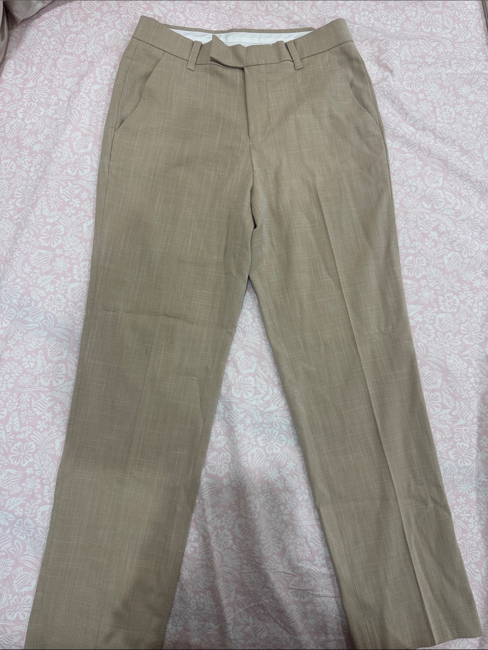 Calvin Klein Boy Taupe Dress Pants